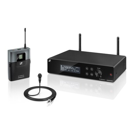 Sennheiser Wireless Lavalier Set. Includes (1) Em Xsw 2, (1) Sk Xsw, (1) Me 2-Ii 507122